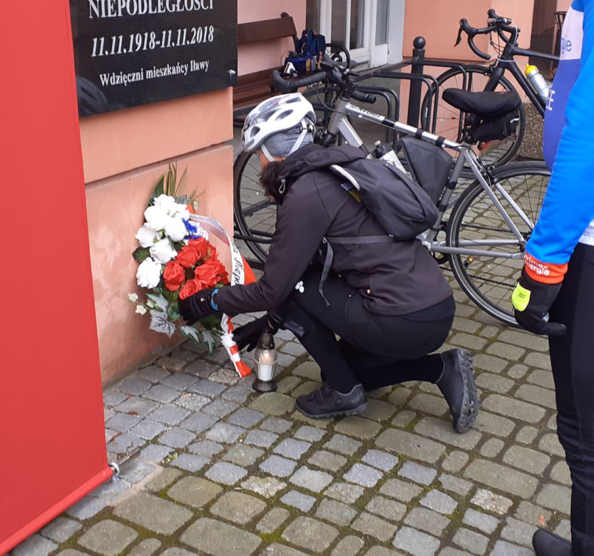 3 grupy świętowały 11 listopada na rowerach