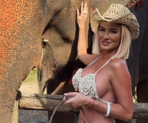 Gwiazdy witają nowy rok w bikini