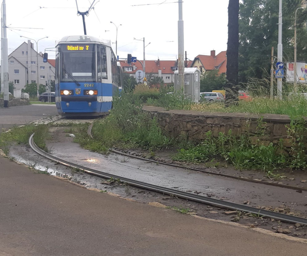 Zielone torowisko i remont pętli na Karłowicach