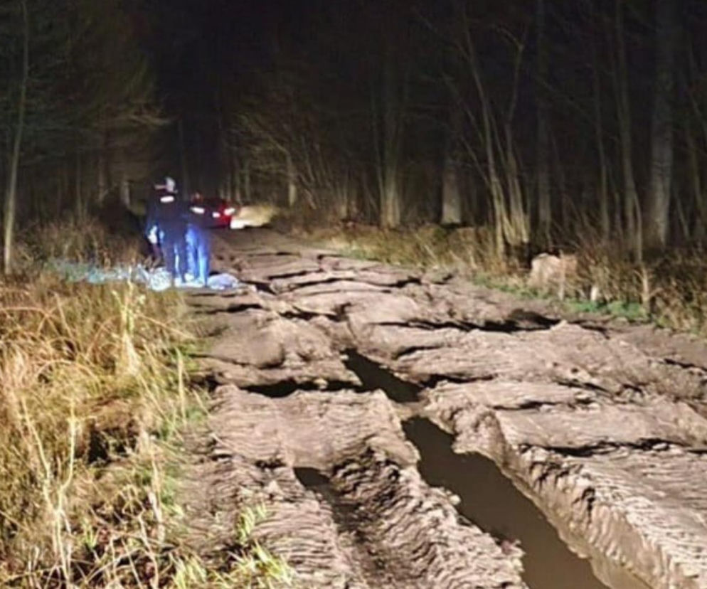 Matka z dziećmi utknęła w lesie pod Włodawą