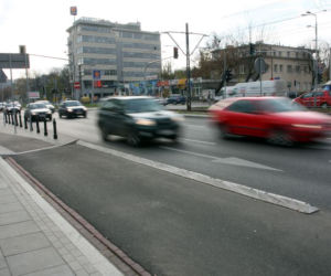 Warszawa, ul Puławska, kierowcy, samochody, ulica