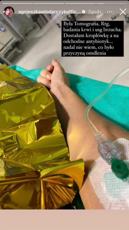 Agnieszka Włodarczyk w szpitalu. Obudziła się we krwi 