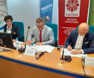 Podpisanie umowy pomiędzy instytucjami i organizacjami społecznymi z Siedlec i regionu