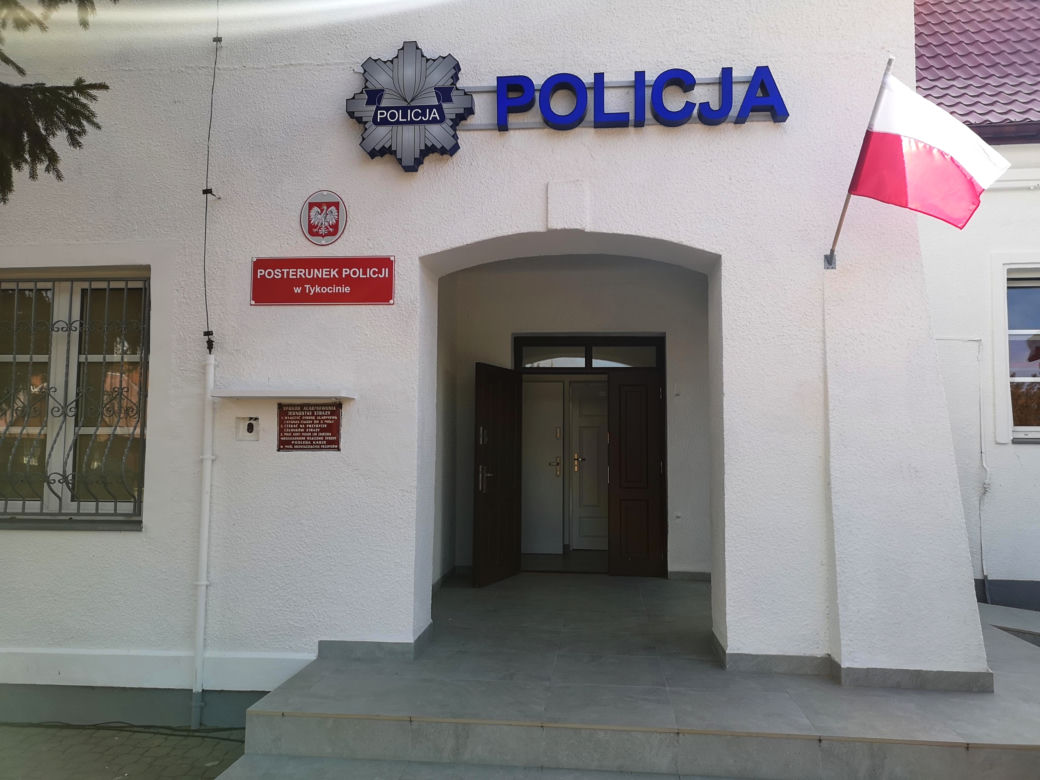 Nowy posterunek policji w Tykocinie
