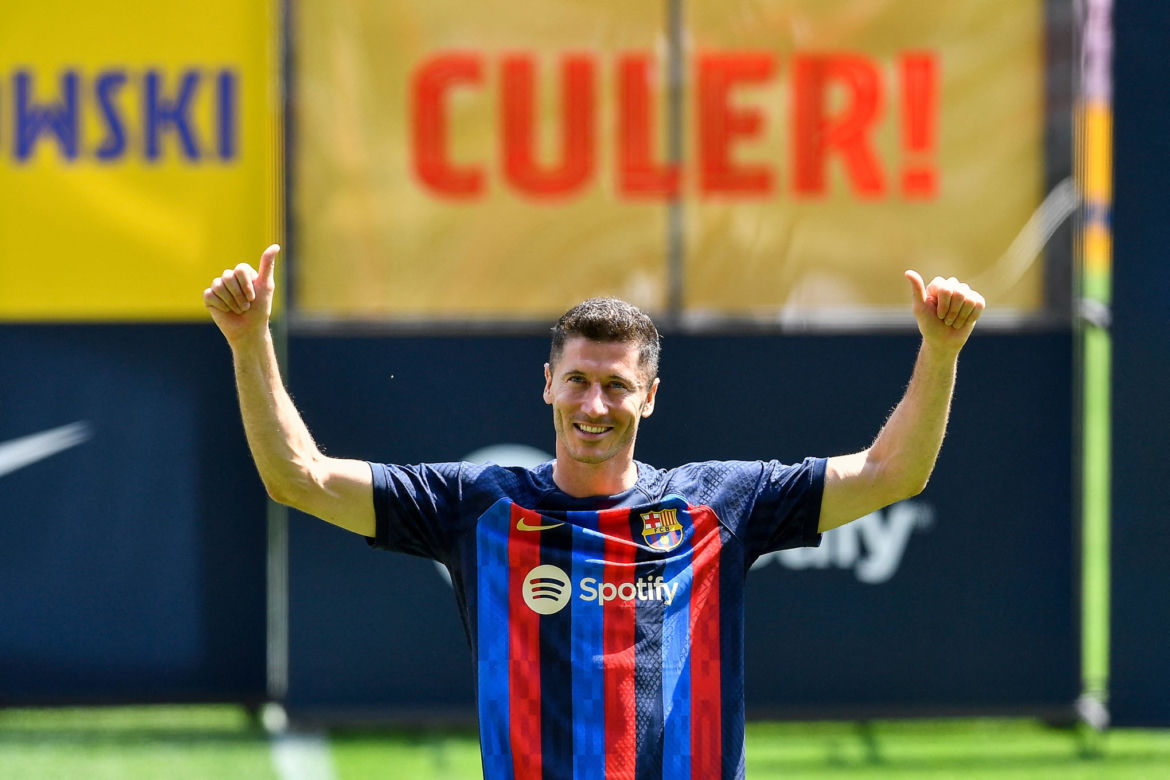 Oficjalna prezentacja Roberta Lewandowskiego w barwach FC Barcelona