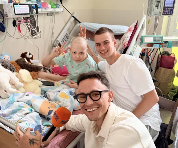 Pojechaliśmy do Mai do szpitala. Spełniła marzenie 