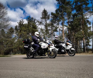 Akcja Bezpieczny motocyklista na podlaskich drogach