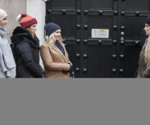 Przyjaciółki 11 sezon odcinek 129. Zuza (Anita Sokołowska), Patrycja (Joanna Liszowska), Inga (Małgorzata Socha), Anka (Magdalena Stużyńska)