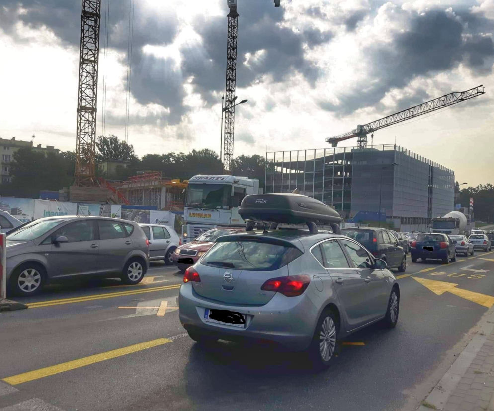 Ogromne korki i zdenerwowani kierowcy