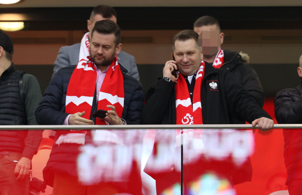 Znudzony Andrzej Duda ziewał podczas Polska - Albania