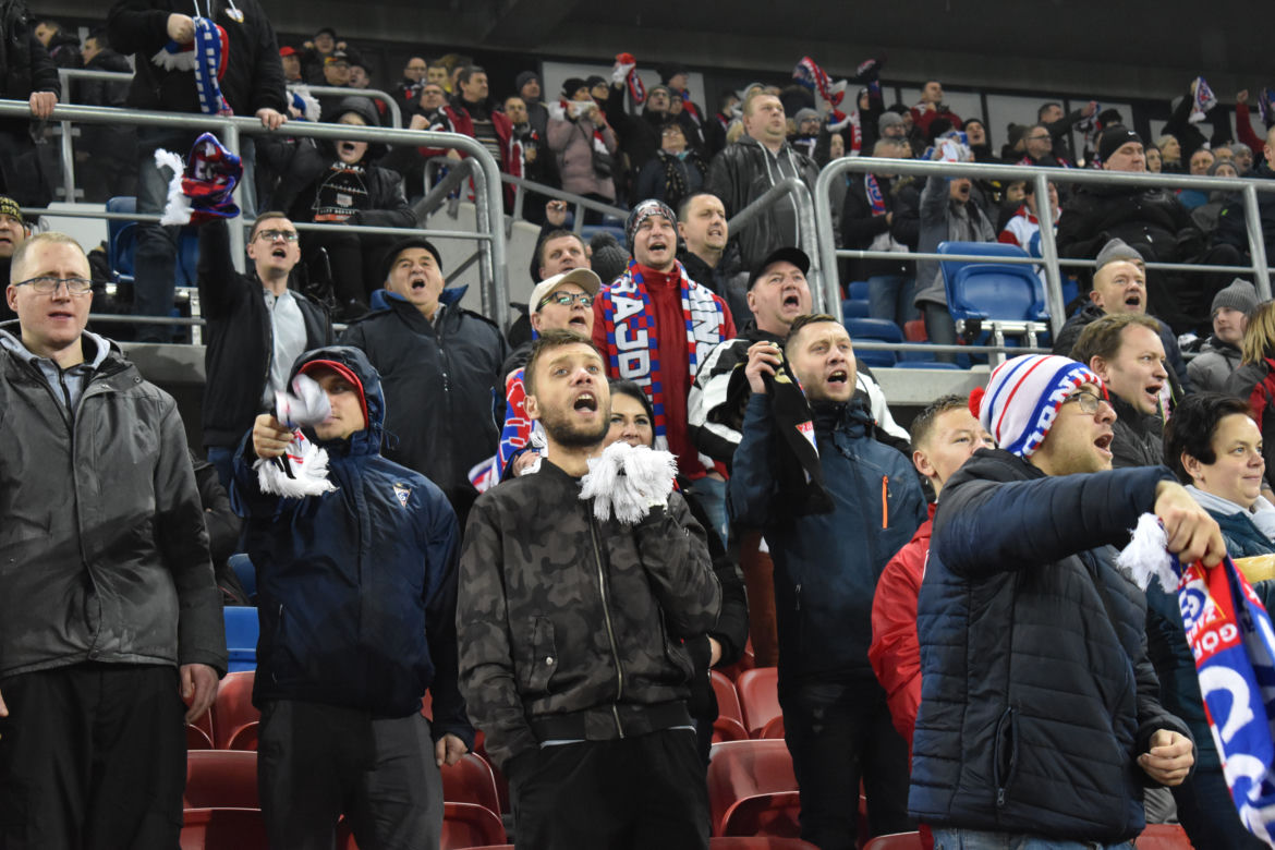 Górnik wygrywa wysoko na koniec roku. Jagiellonia pokonana na Arenie Zabrze [ZDJĘCIA KIBICÓW]