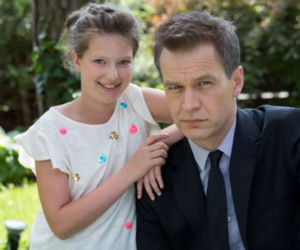 Na dobre i na złe. Falkowicz (Michał Żebrowski), Matylda (Amelia Czaja)