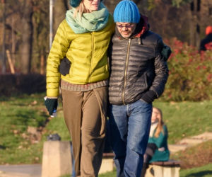 Agata Buzek i Jacek Braciak na bardzo romantycznym spacerze