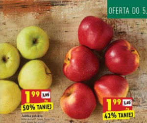 jabłka polskie 1,99 zł/kg