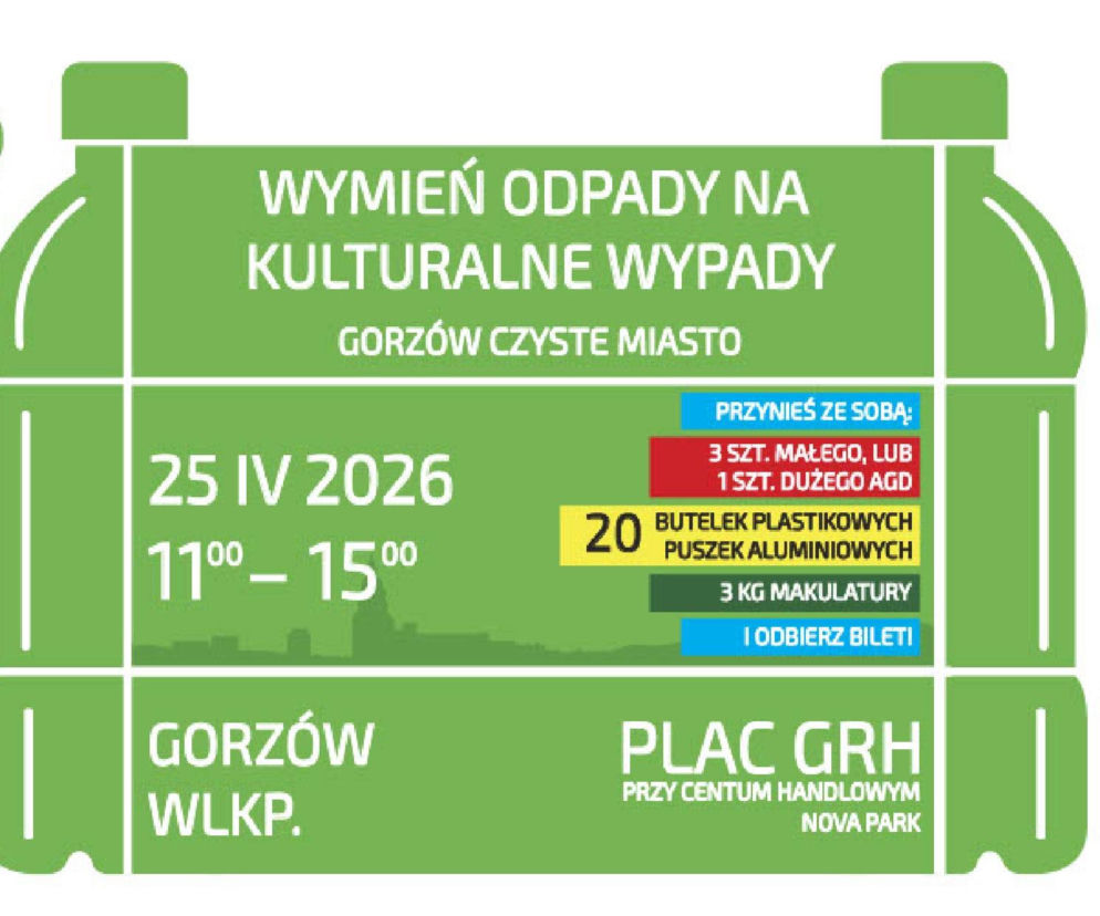 Wraca kultowa akcja - pamiętaj, żeby wziąć ze sobą odpady
