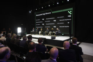 Hubert Biskupski na warszawskich Targach Obronnych w Expo XXI