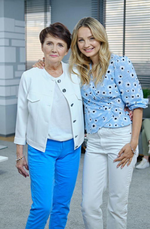 Małgorzata Socha i jej mama Bożena Socha 