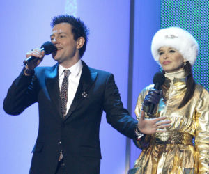 Krzysztof Ibisz na sylwestrach Polsatu