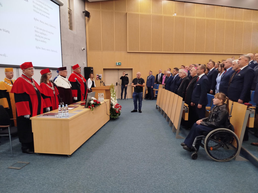 Inauguracja roku akademickiego 2025/2026 w murach Uniwersytetu w Siedlcach