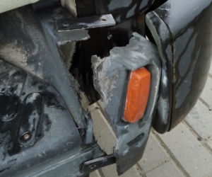 Ciężarówka w fatalnym stanie wycofana z ruchu