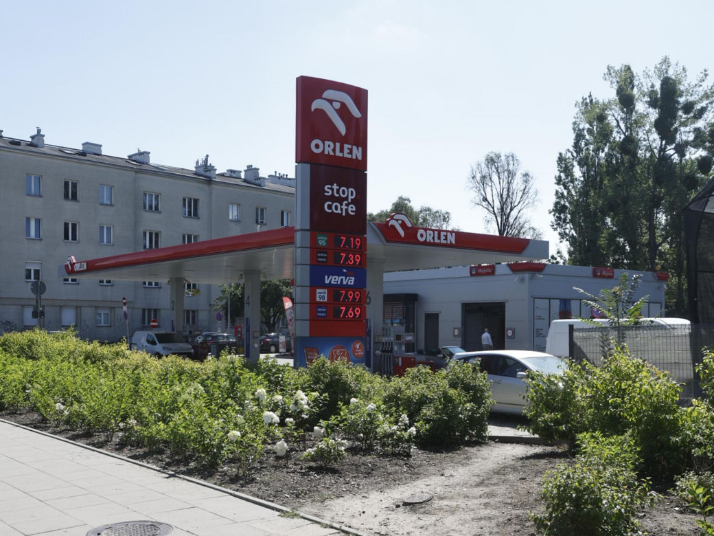 Ceny paliwa na stacjach benzynowych
