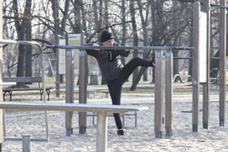 Senator Karczewski trenuje na wiosnę