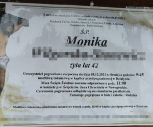 Pogrzeb zamordowanej Moniki. Były partner zakopał jej ciało w lesie