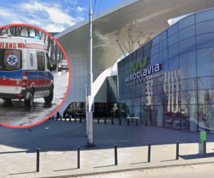 Dramat w centrum Wrocławia. Nastolatek spadł z tarasu galerii handlowej