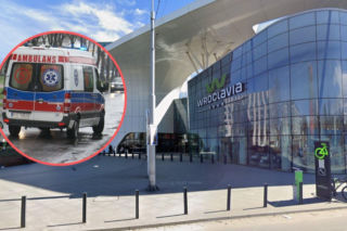 Dramat w centrum Wrocławia. Nastolatek spadł z tarasu galerii handlowej