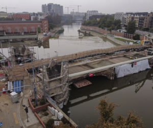 Remont mostu Pomorskiego we Wrocławiu 