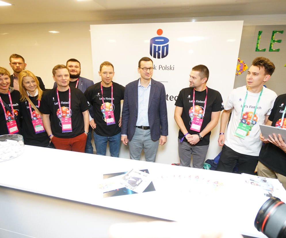 Mateusz Morawiecki na HackYeah