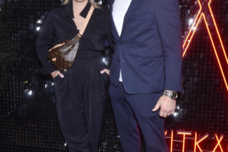 Jan Błachowicz z partnerką i synem