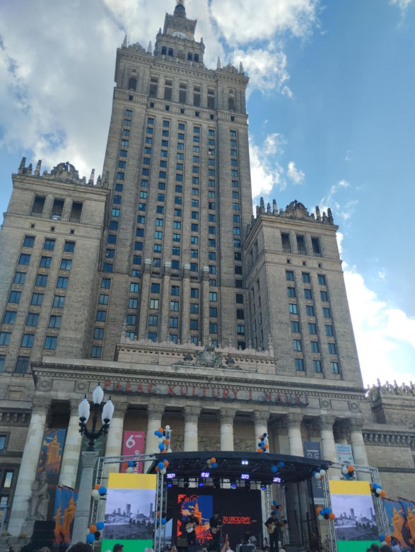 70. urodziny Pałacu Kultury i Nauki 