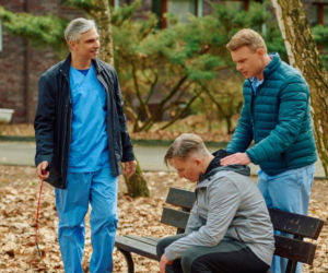 Na Wspólnej odc. 4241. Greg Kalski (Michał Sitarski), Kamil (Kazimierz Mazur), Tomasz Adamski (Tomasz Piątkowski)