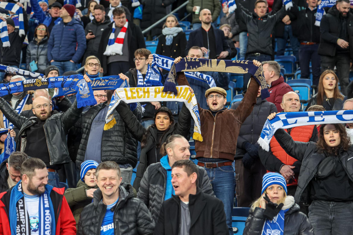 Tak bawili się kibice na meczu Lech Poznań - Śląsk Wrocław