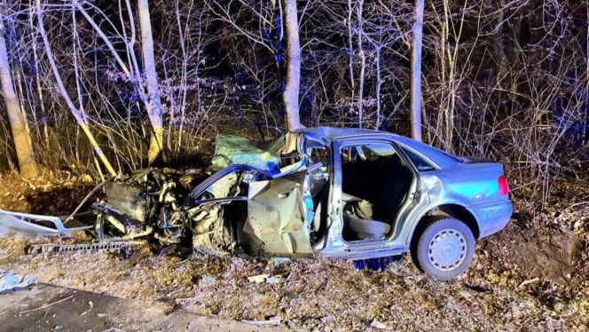 Kierowca cudem uszedł z życiem