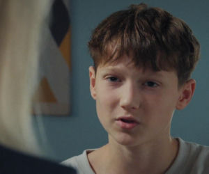 M jak miłość odc. 1916. Franek (Jarosław Śmigielski), Dorota (Iwona Rejzner)