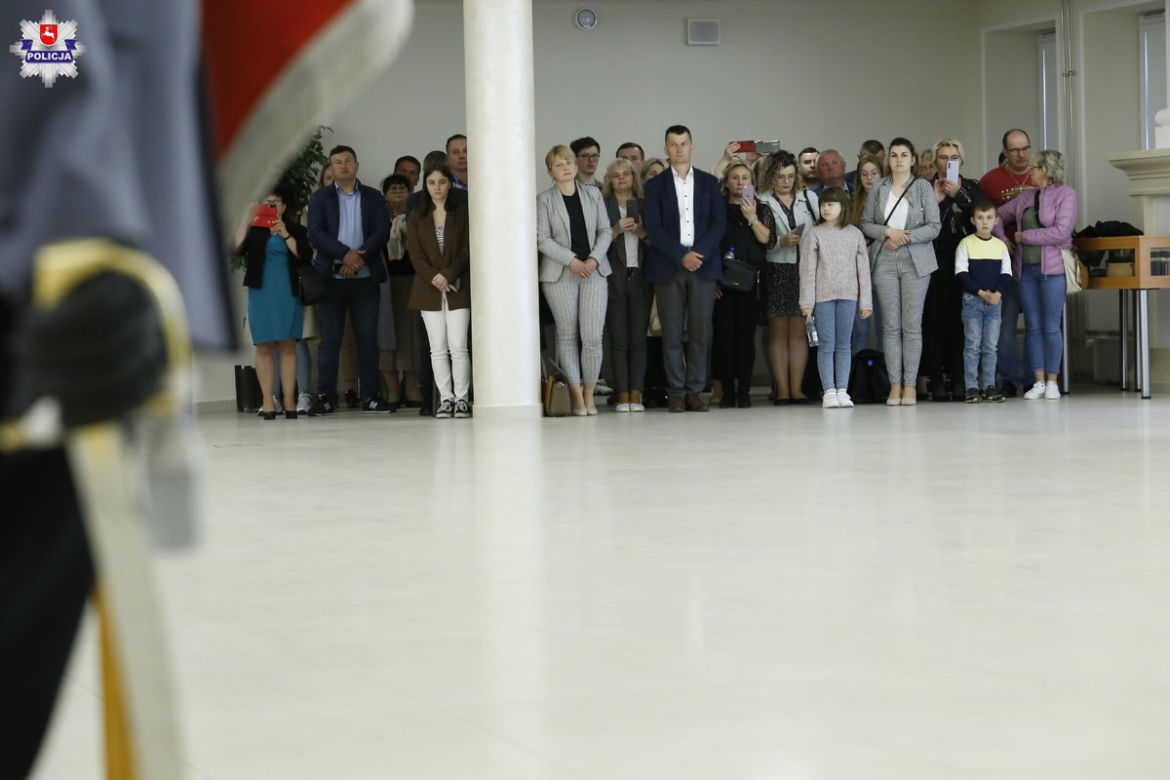 Szeregi lubelskiej policji powiększyły się o nowych funkcjonariuszy
