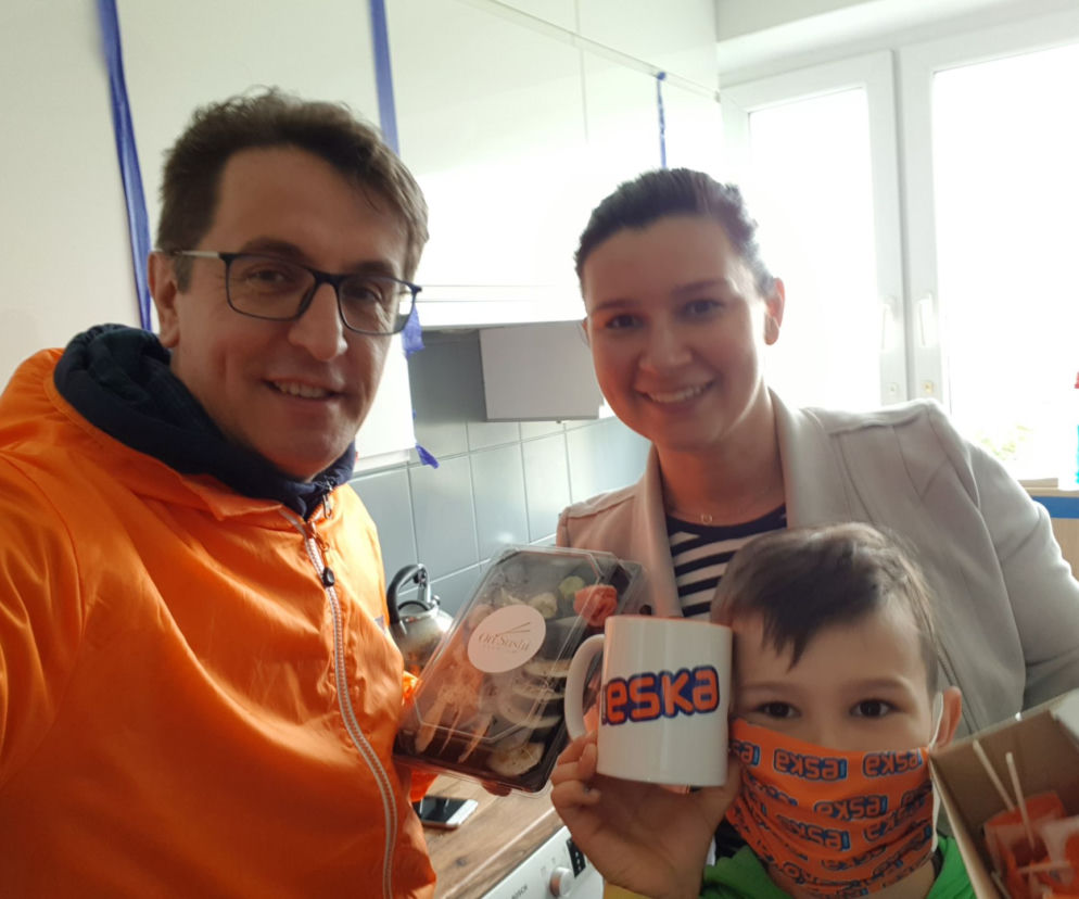 Czternasty dzień Eska dowozi w Olsztynie. Wizyta u Magdy w Olsztynie 