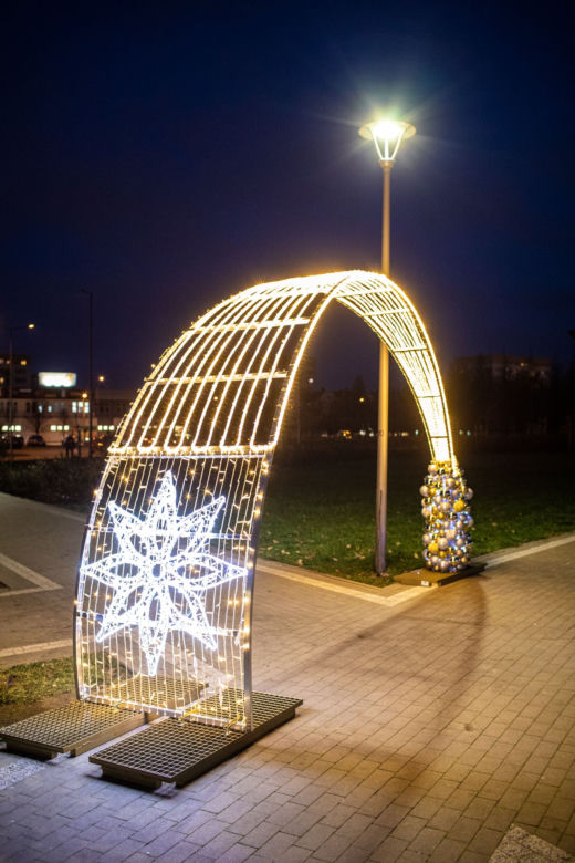 Finał „Świeć się z Energą”. Świąteczne iluminacje w Łomży [ZDJĘCIA]