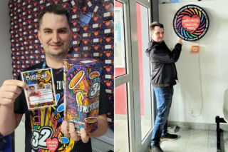 Choroba go nie złamie! Niezwykły wolontariusz  z Łodzi. Pan Przemysław zagra z WOŚP już 15. raz