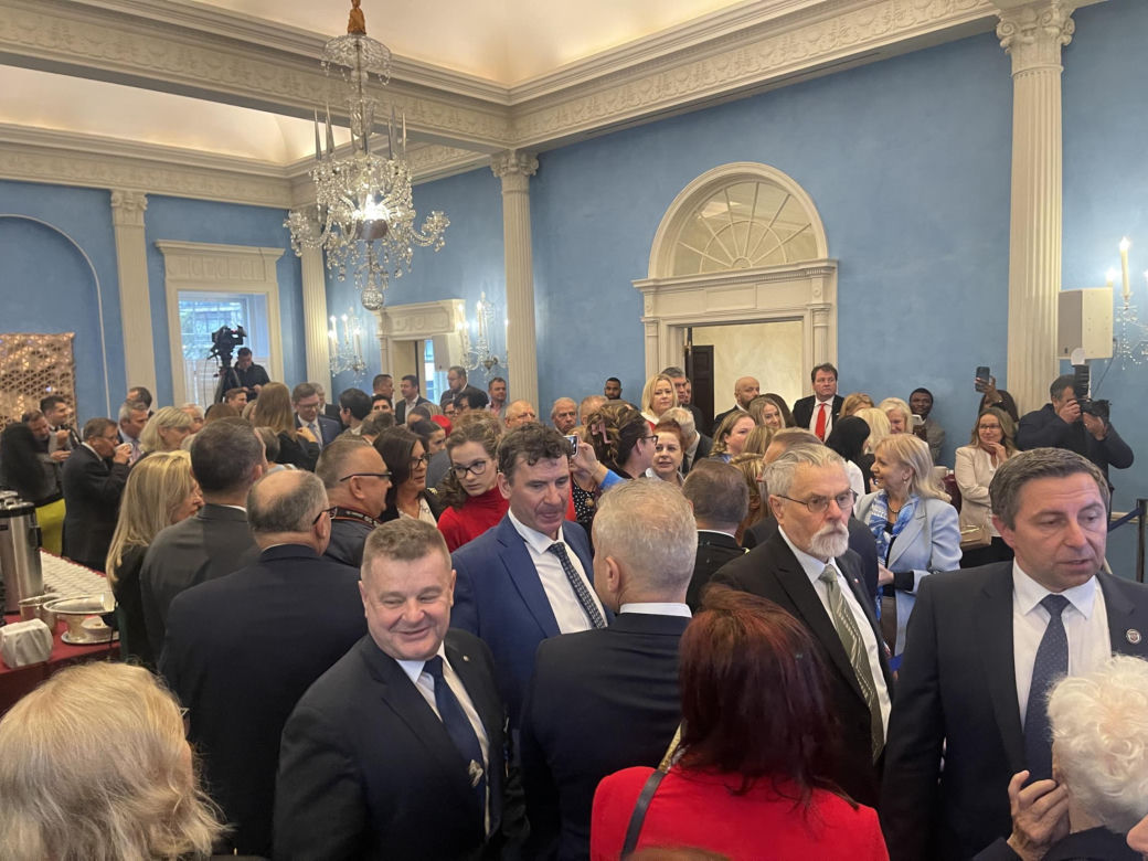 Śniadanie Polonii u burmistrza Nowego Jorku