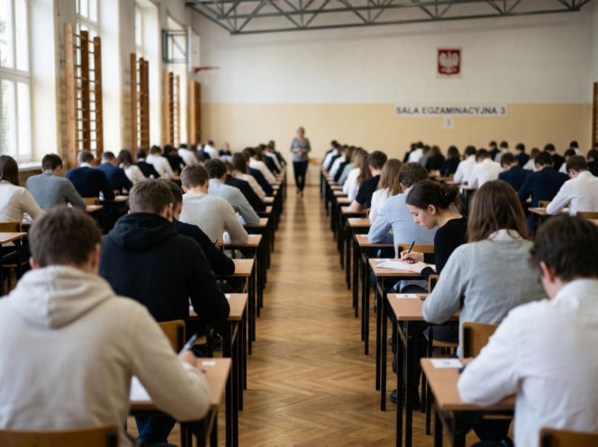 Zabranie długopisu od kogoś, kto zdał maturę