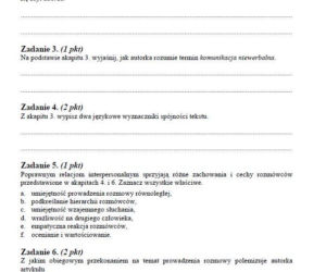 Matura z języka polskiego, poziom podstawowy OFICJALNE ARKUSZE