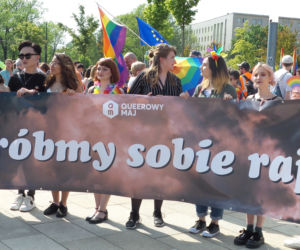 Chcemy gorącego seksu, nie gorącej ziemi. Zobacz transparenty z Marszu Równości w Krakowie