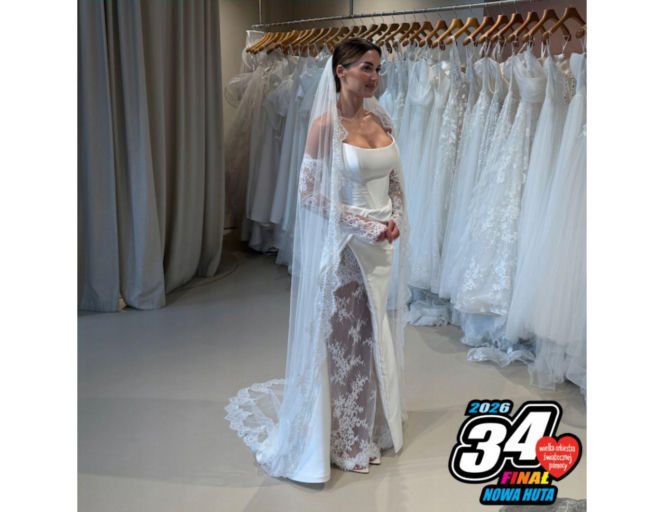 Suknia ślubna Wersow trafiła na licytację. Szlachetny gest influencerki