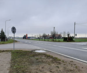 Niebezpieczne skrzyżowanie w Chojnach Młodych