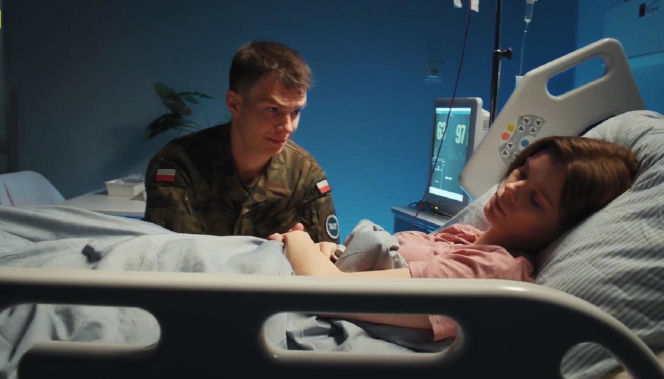 M jak miłość odc. 1928. Tomek Kubicki (Chris Cugowski), Majka (Matylda Giegżno)