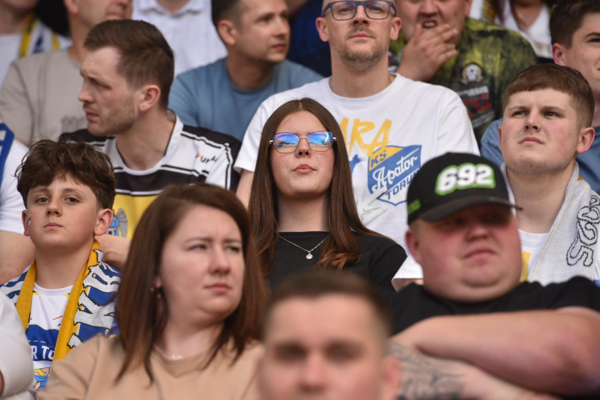 PRES Grupa Deweloperska Toruń - Bayersystem GKM Grudziądz, zdjęcia kibiców i zawodników z meczu PGE Ekstraligi