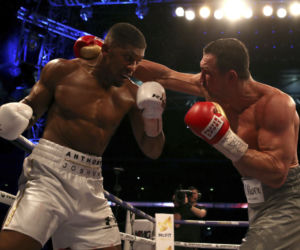 Anthony Joshua, Władimir Klitscho, Kliczko